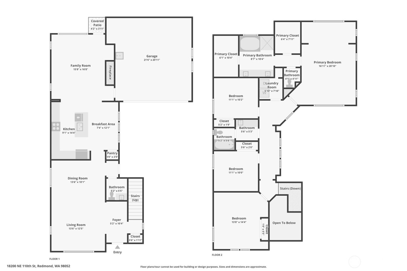 18200 NE 110th Street , Redmond, WA 98052