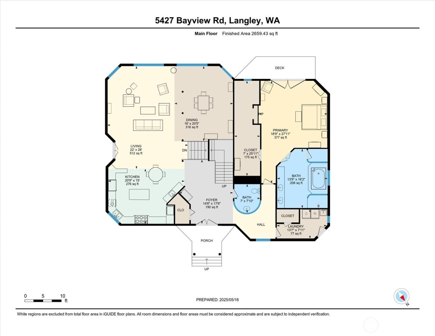 5427 Bayview Road , Langley, WA 98260