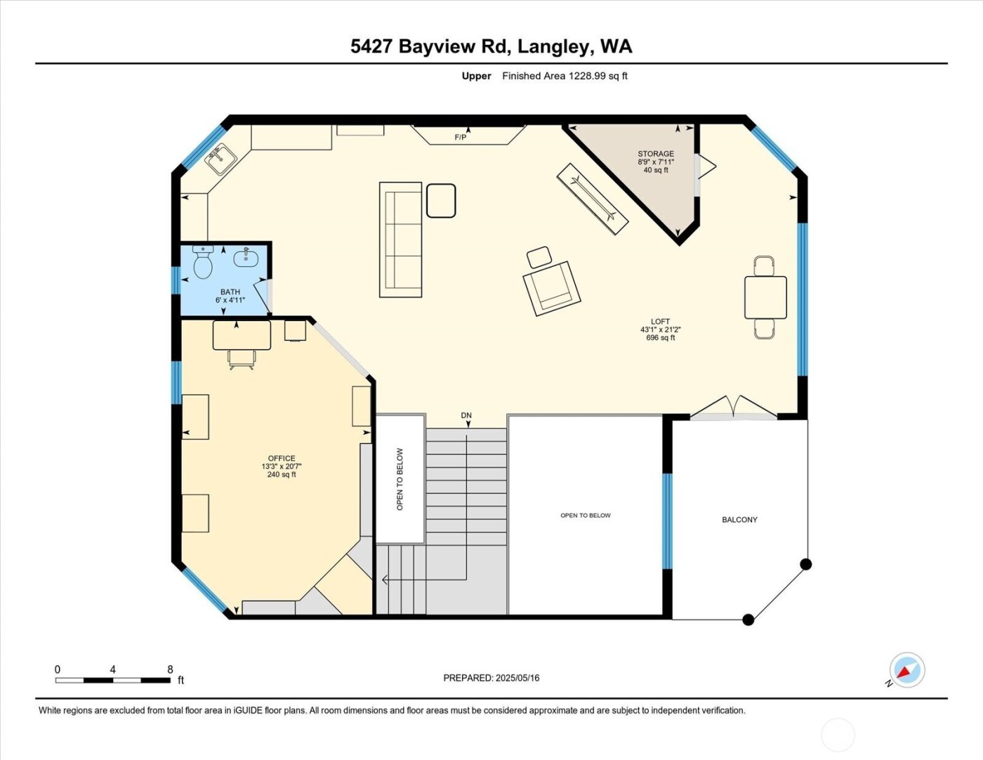 5427 Bayview Road , Langley, WA 98260