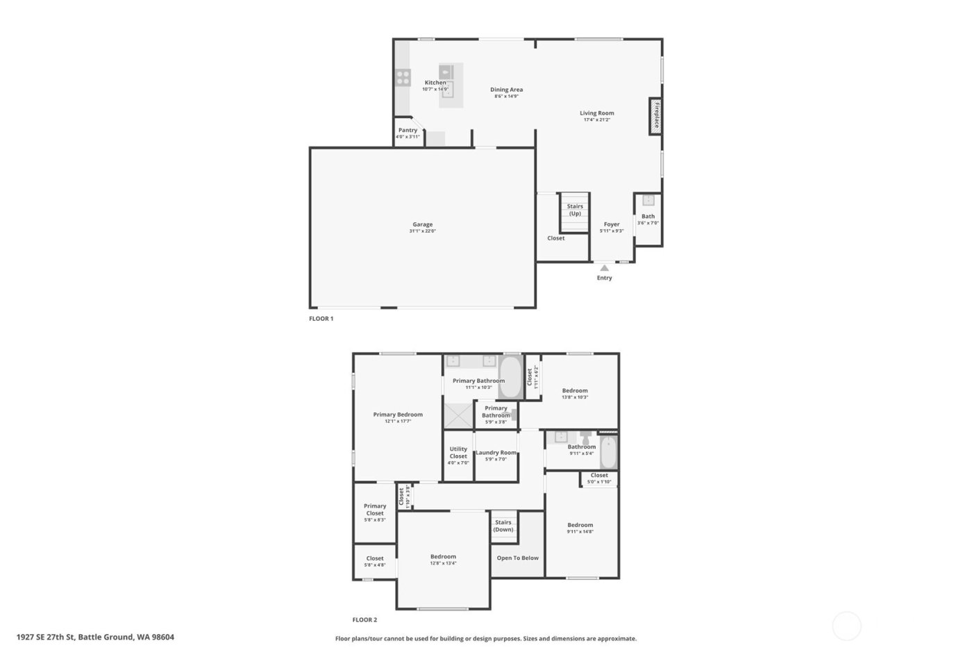 1927 SE 27th Street , Battle Ground, WA 98604