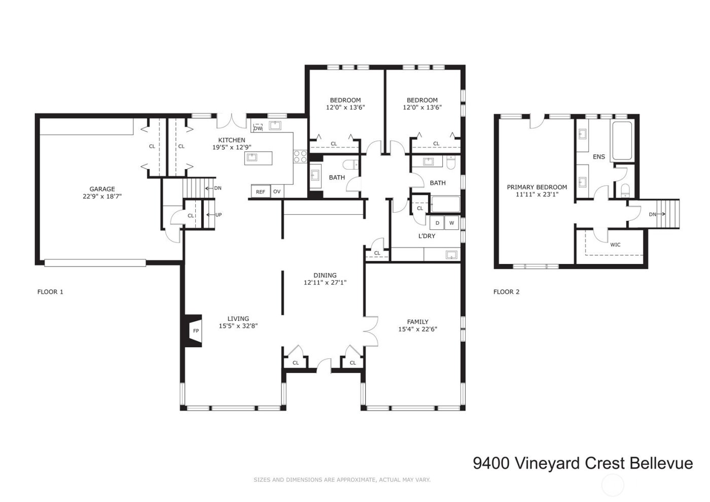 9400 Vineyard Crest , Bellevue, WA 98004