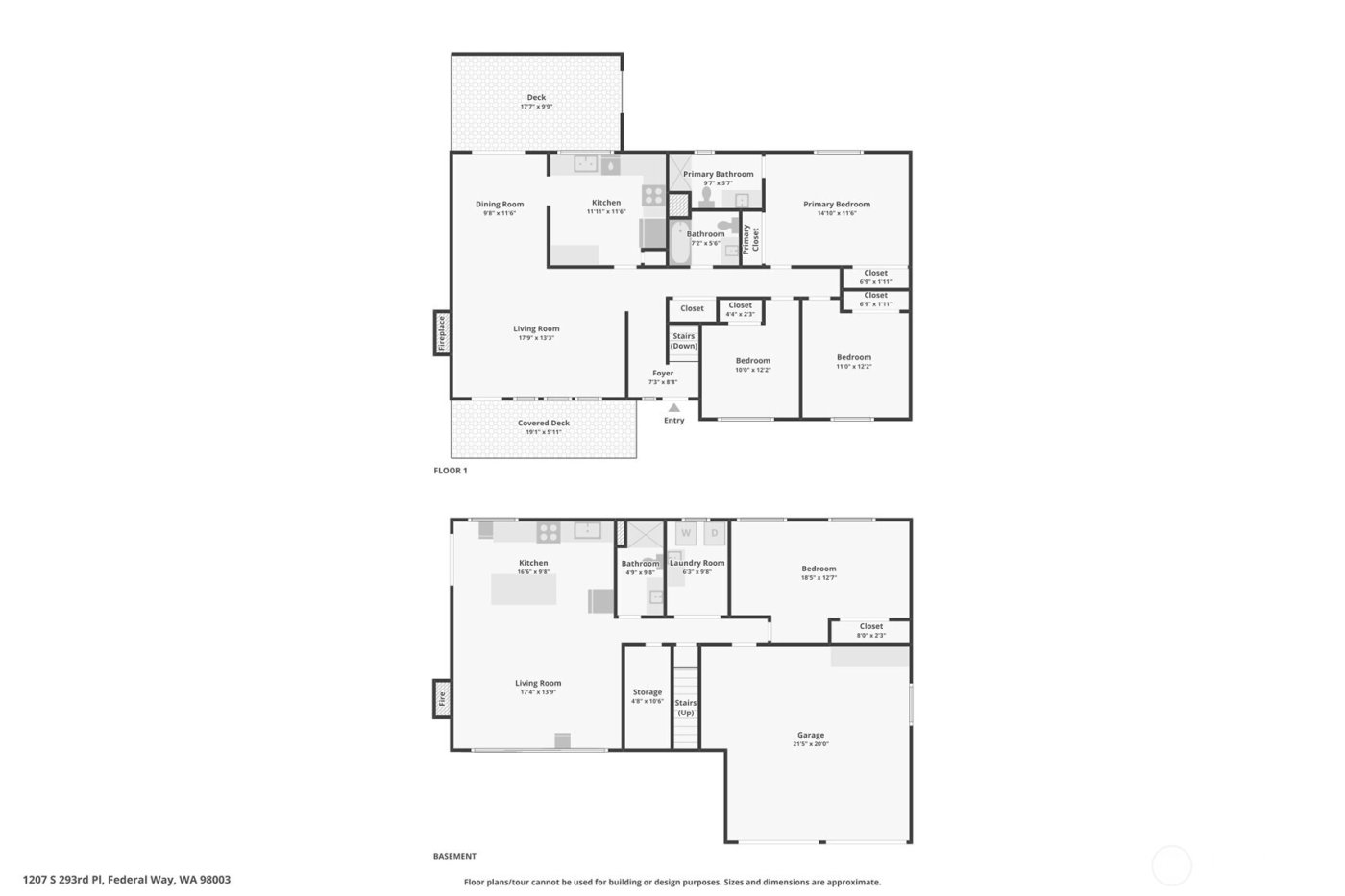 1207 S 293rd Place , Federal Way, WA 98003