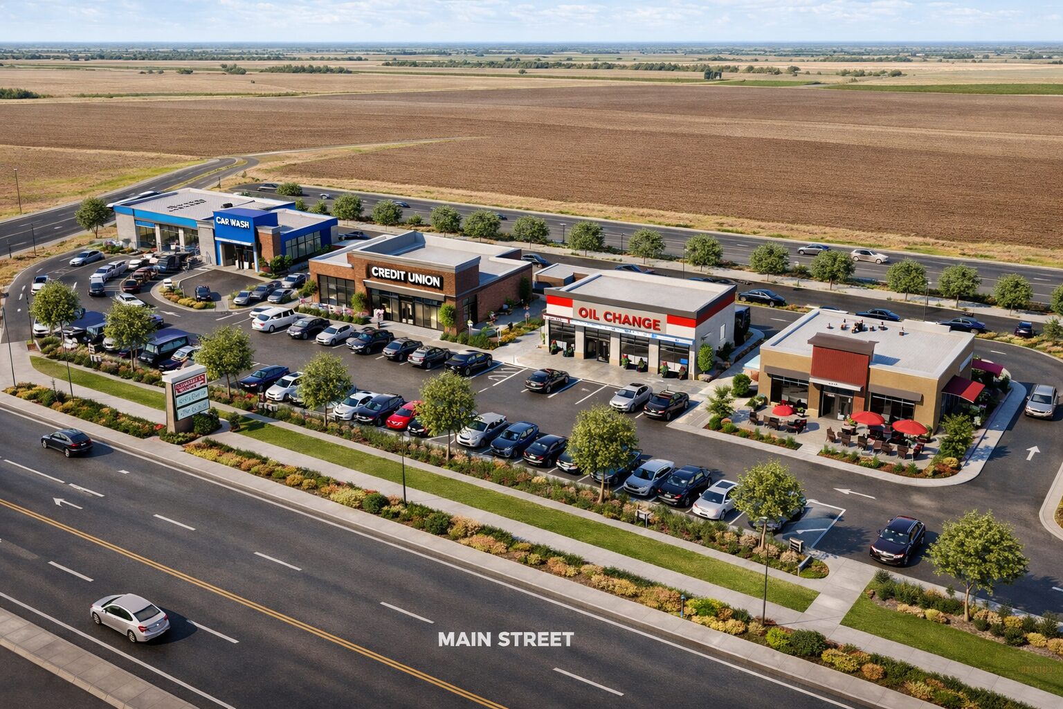 E Main St