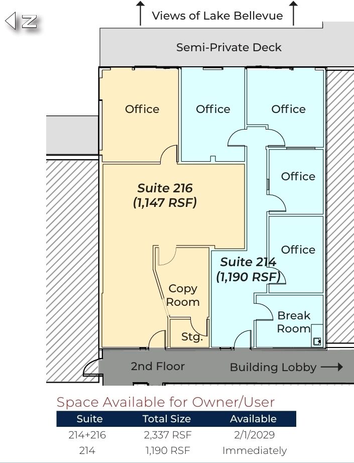 9 Lake Bellevue Dr 214+216