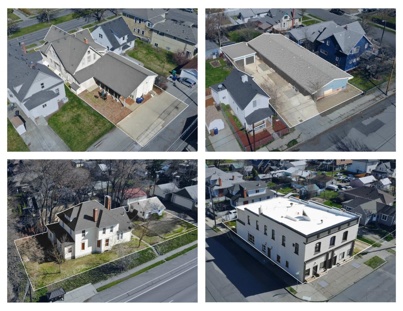 515 E Carlisle Ave, 418 E Mission Ave, 2228 N Astor, 142